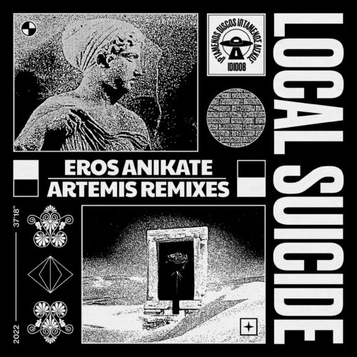 EP Artwork - Local Suicide - Eros Anikate - Artemis Remixes - IDI008_ HI RES