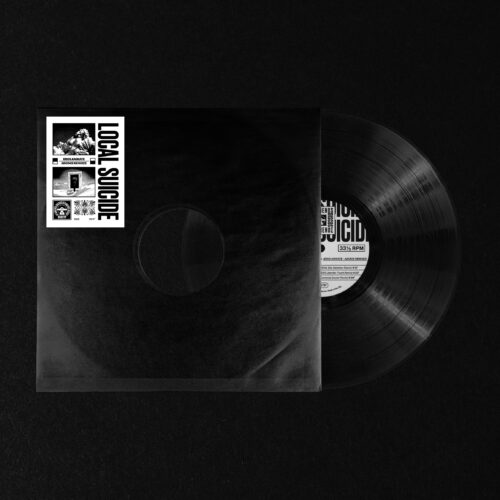Vinyl Mockup - Local Suicide - Eros Anikate - Adonis Remixes - IDI007RP